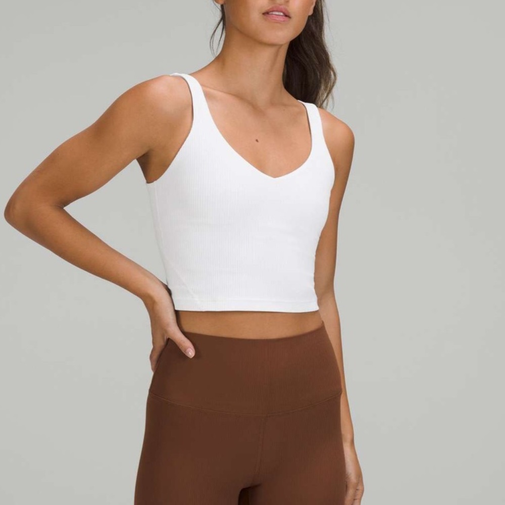 EUC lululemon ribbed align tank